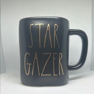 Stargazer Black Mug